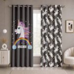 ستارة قطيفة قطعتين unicorn black
