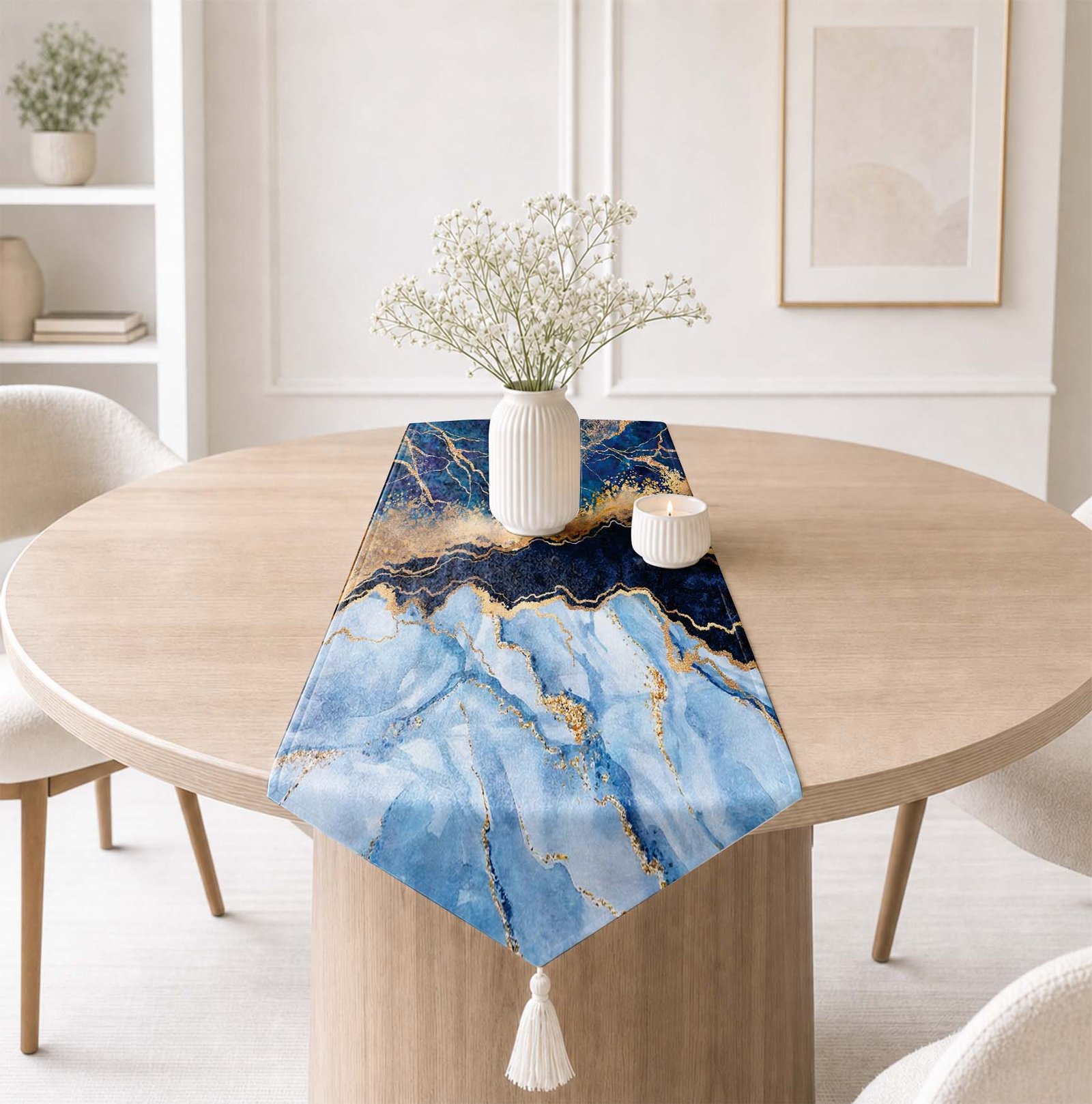 81 رنر قطيفة موديرن MARBLE - Image 1